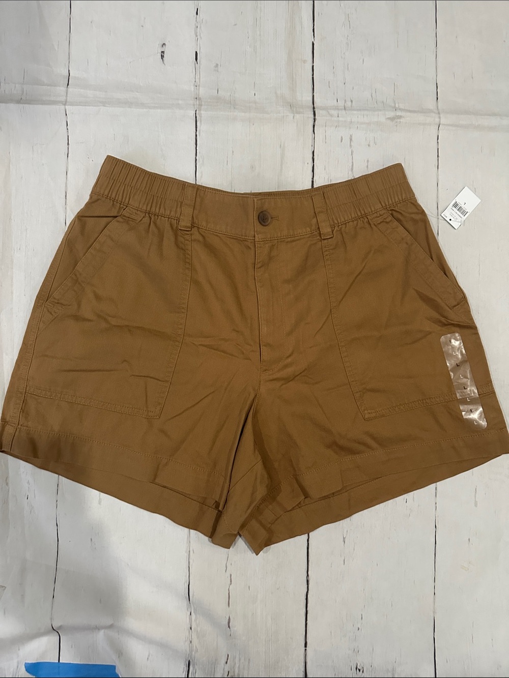 GAP Womens Tan Utility Shorts